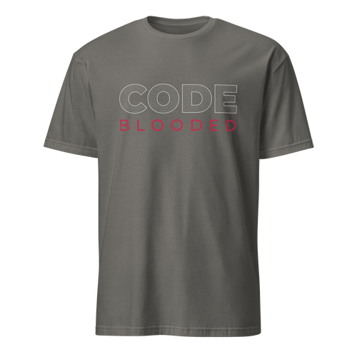 Code Blooded code deadpan full - search code blooded - Developer T-shirt - techmerch.io