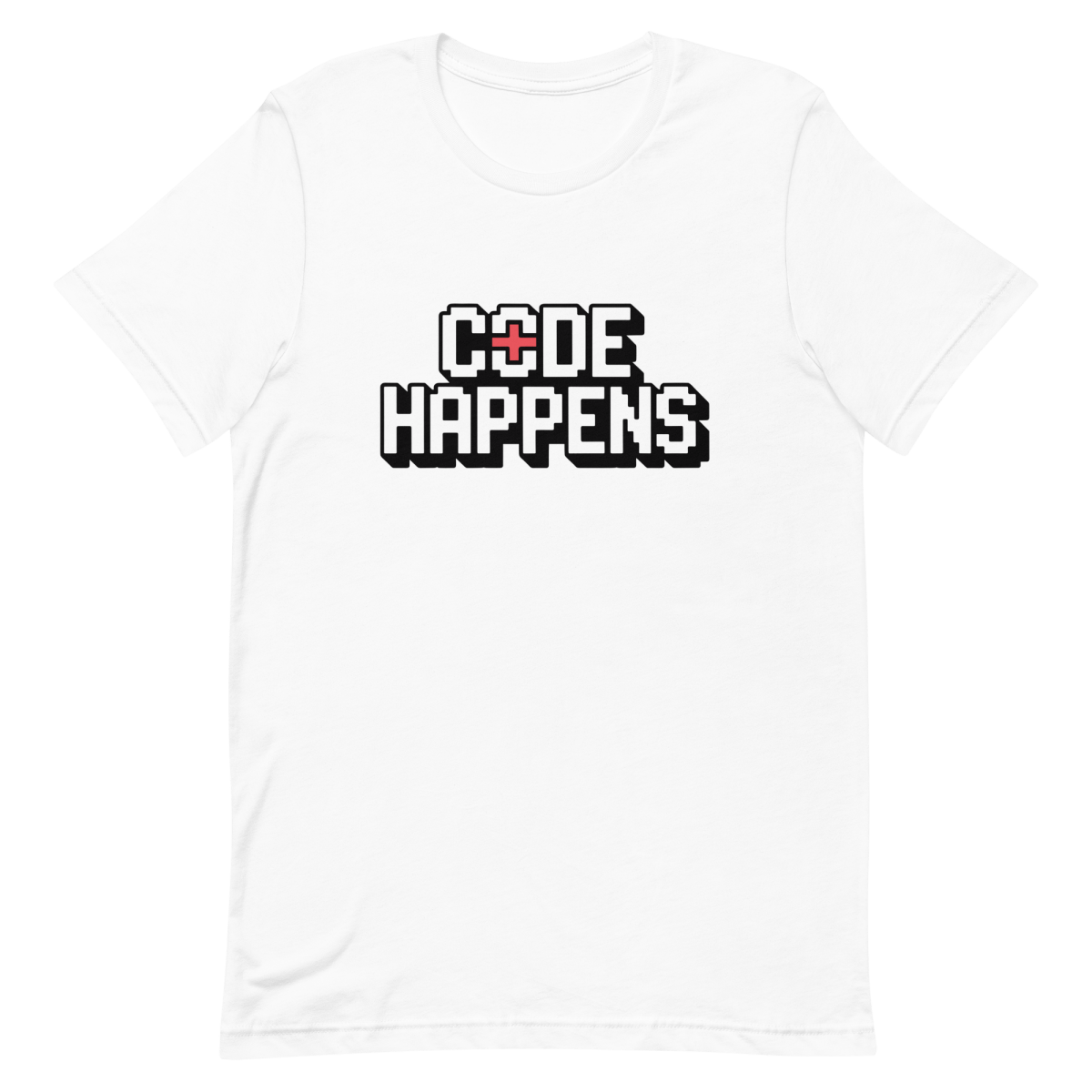 Code Happens coding developer pun - Developer T-shirt - techmerch.io