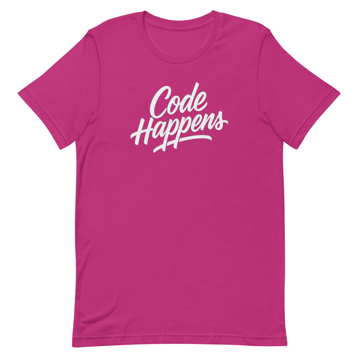 Code Happens coding developer funny - Developer T-shirt - techmerch.io
