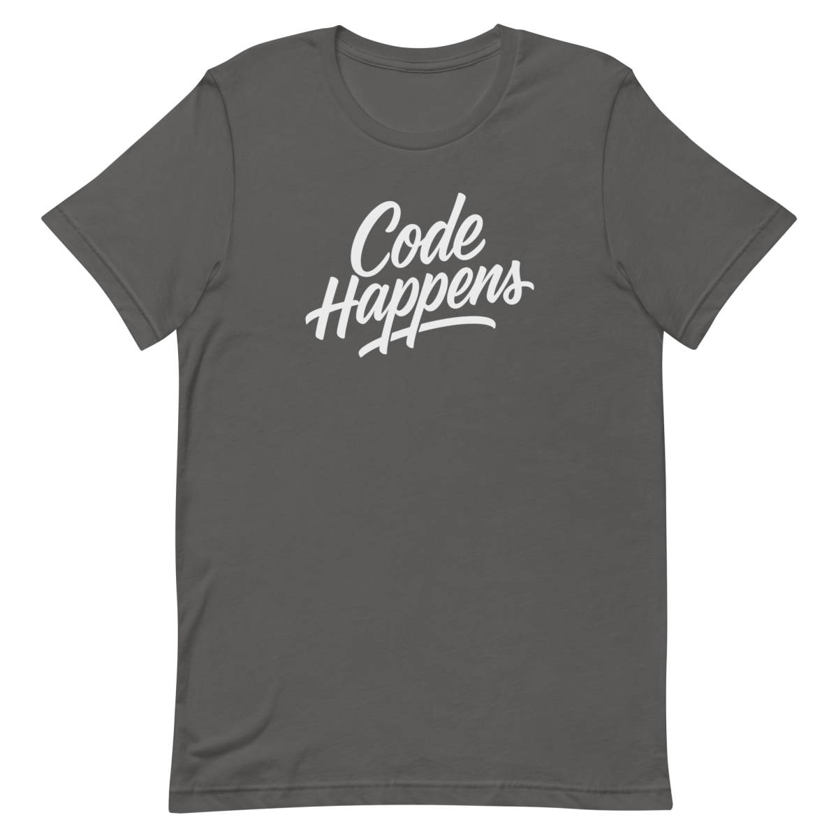 Code Happens coding developer funny - Developer T-shirt - techmerch.io