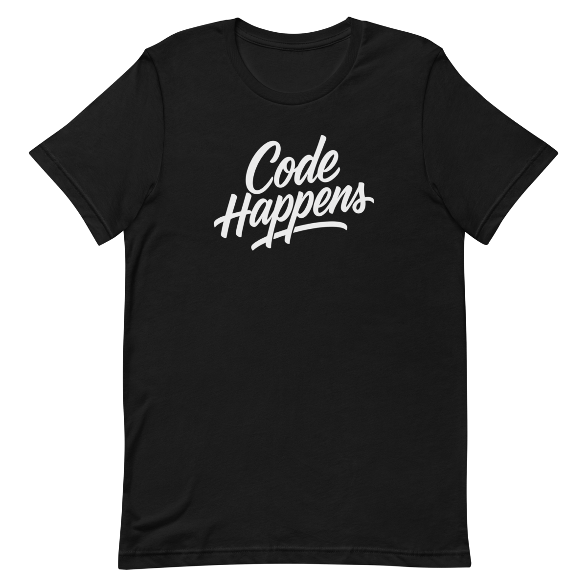 Code Happens coding developer funny - Developer T-shirt - techmerch.io