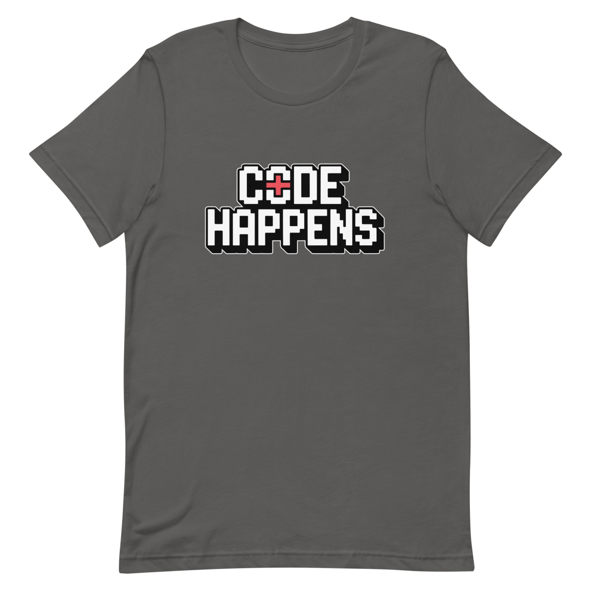 Code Happens coding developer pun - Developer T-shirt - techmerch.io