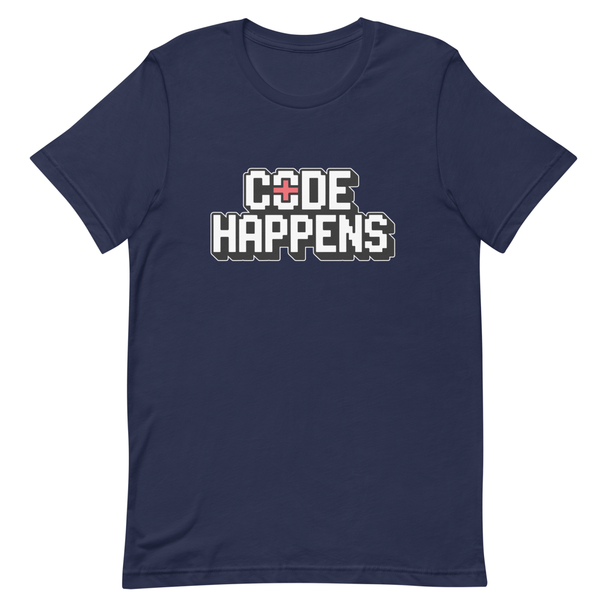 Code Happens coding developer pun - Developer T-shirt - techmerch.io