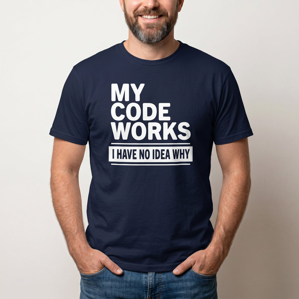 Code Works No Idea Why code full - search my code works i have no idea why statement - Developer T-shirt - techmerch.io