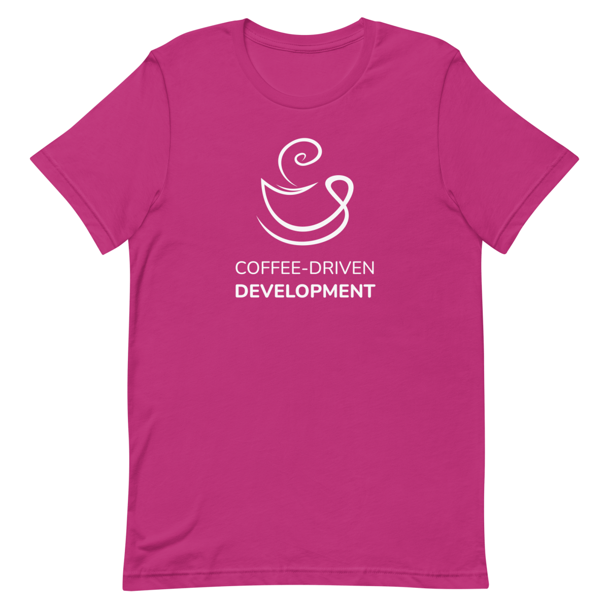 Coffee - Driven Dev coffee developer funny - Developer T-shirt - techmerch.io
