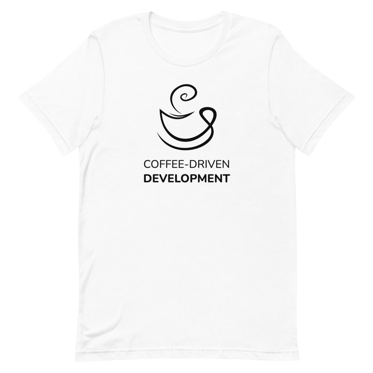 Coffee - Driven Dev coffee developer funny - Developer T-shirt - techmerch.io