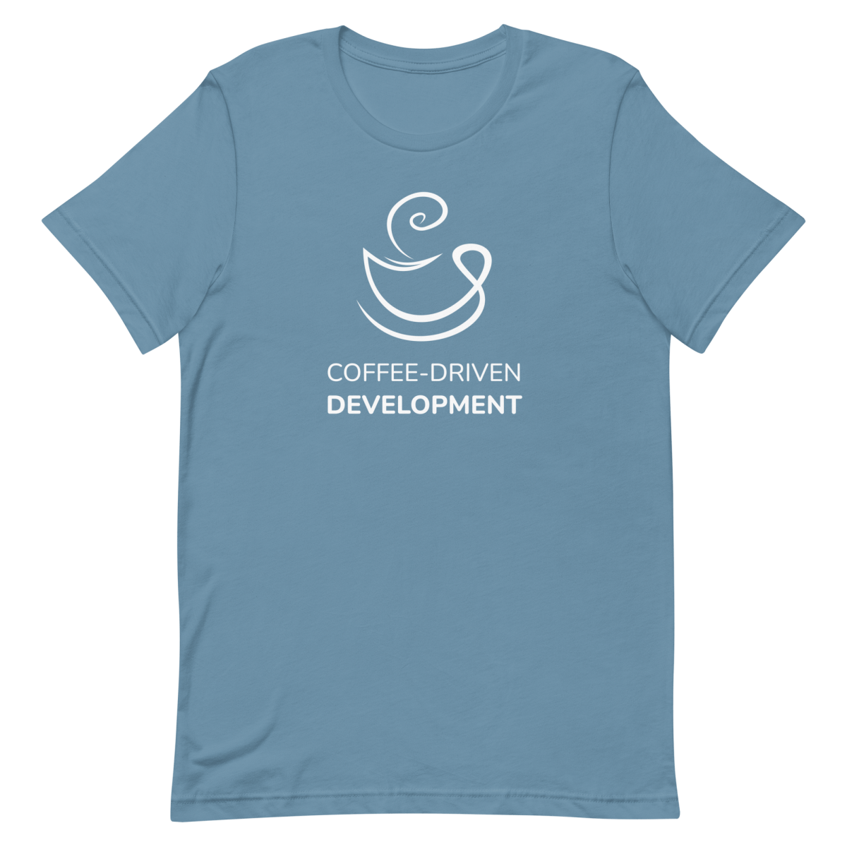 Coffee - Driven Dev coffee developer funny - Developer T-shirt - techmerch.io
