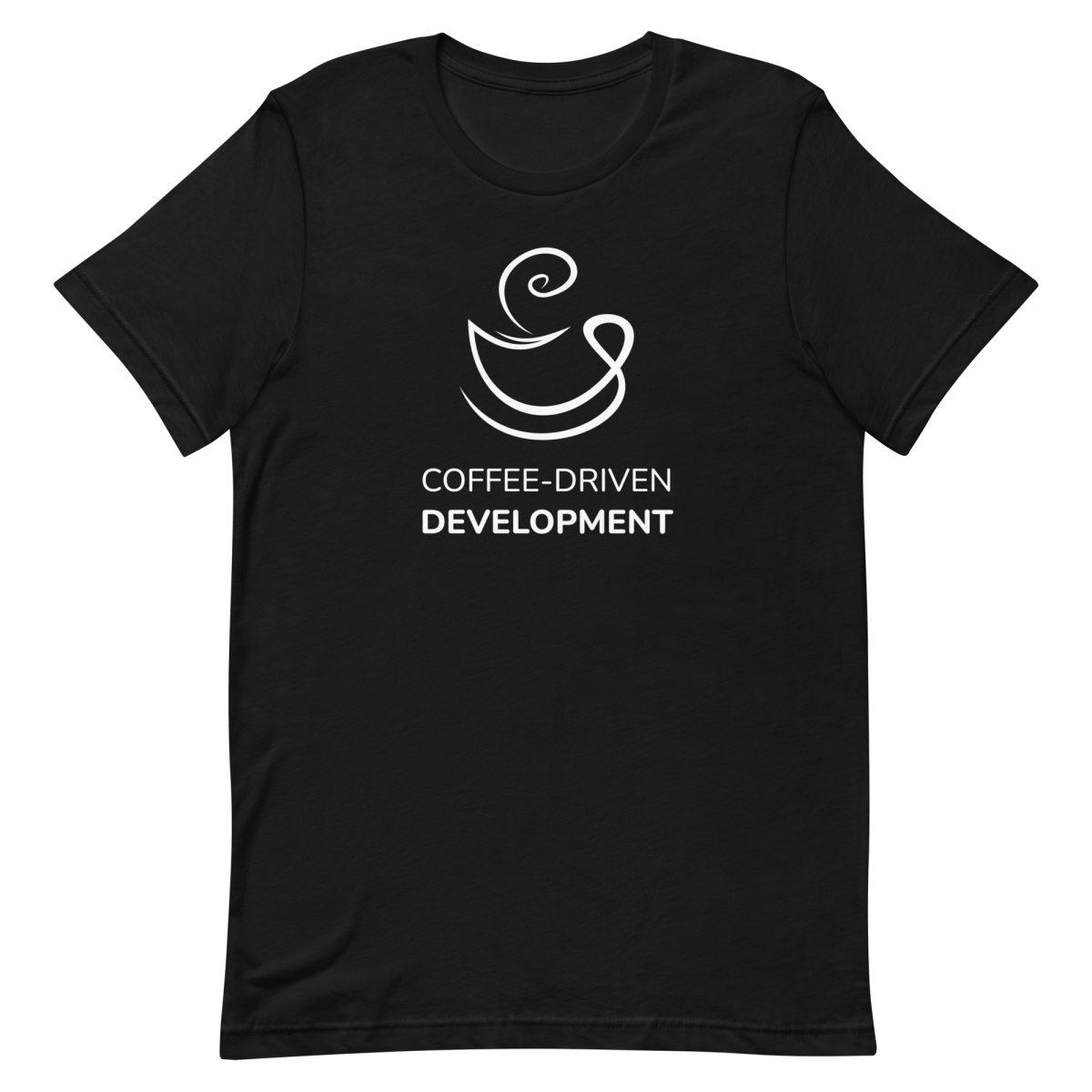 Coffee - Driven Dev coffee developer funny - Developer T-shirt - techmerch.io