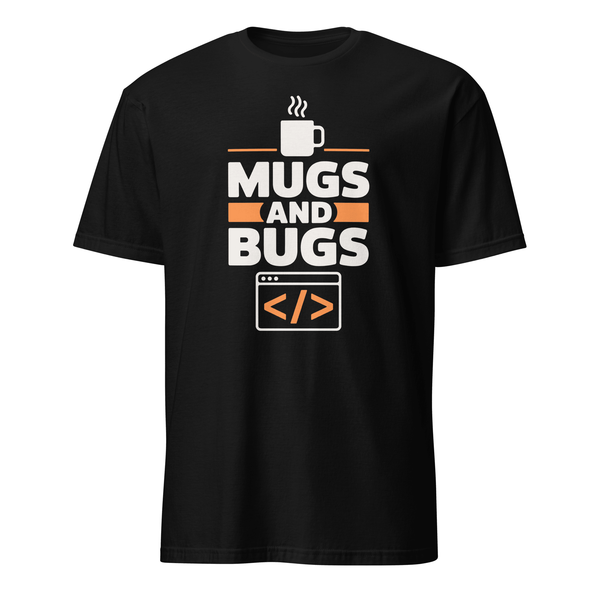 Coffee Mugs And Bugs bugs cartoon coffee - Developer T-shirt - techmerch.io