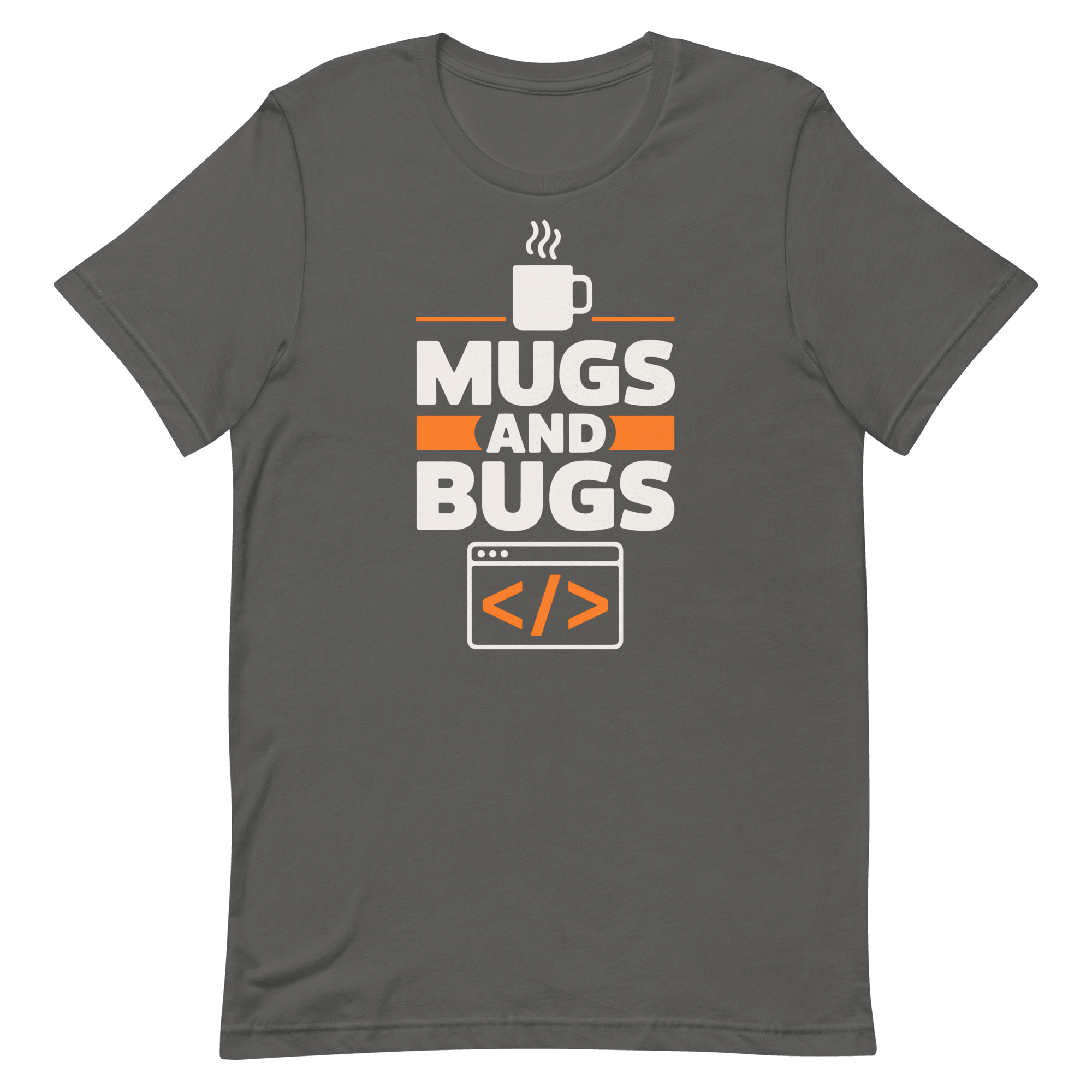 Coffee Mugs And Bugs bugs cartoon coffee - Developer T-shirt - techmerch.io