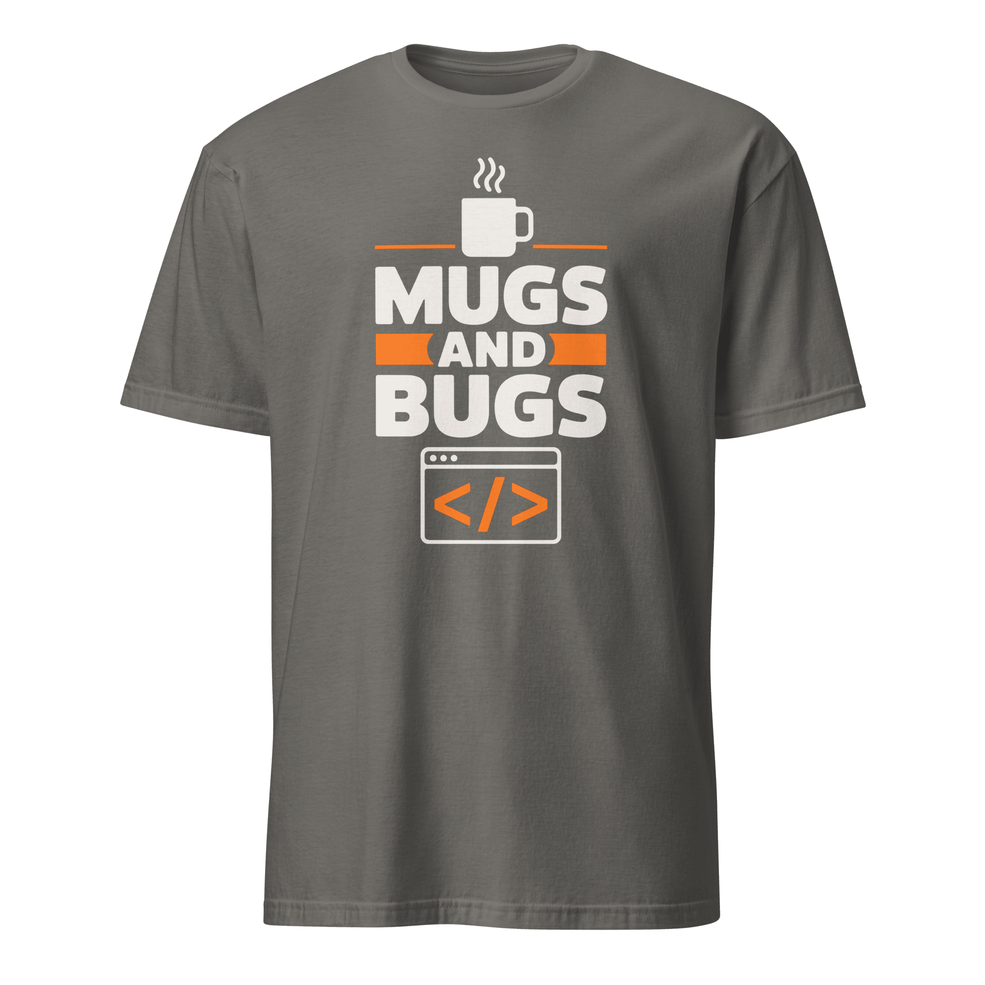 Coffee Mugs And Bugs bugs cartoon coffee - Developer T-shirt - techmerch.io