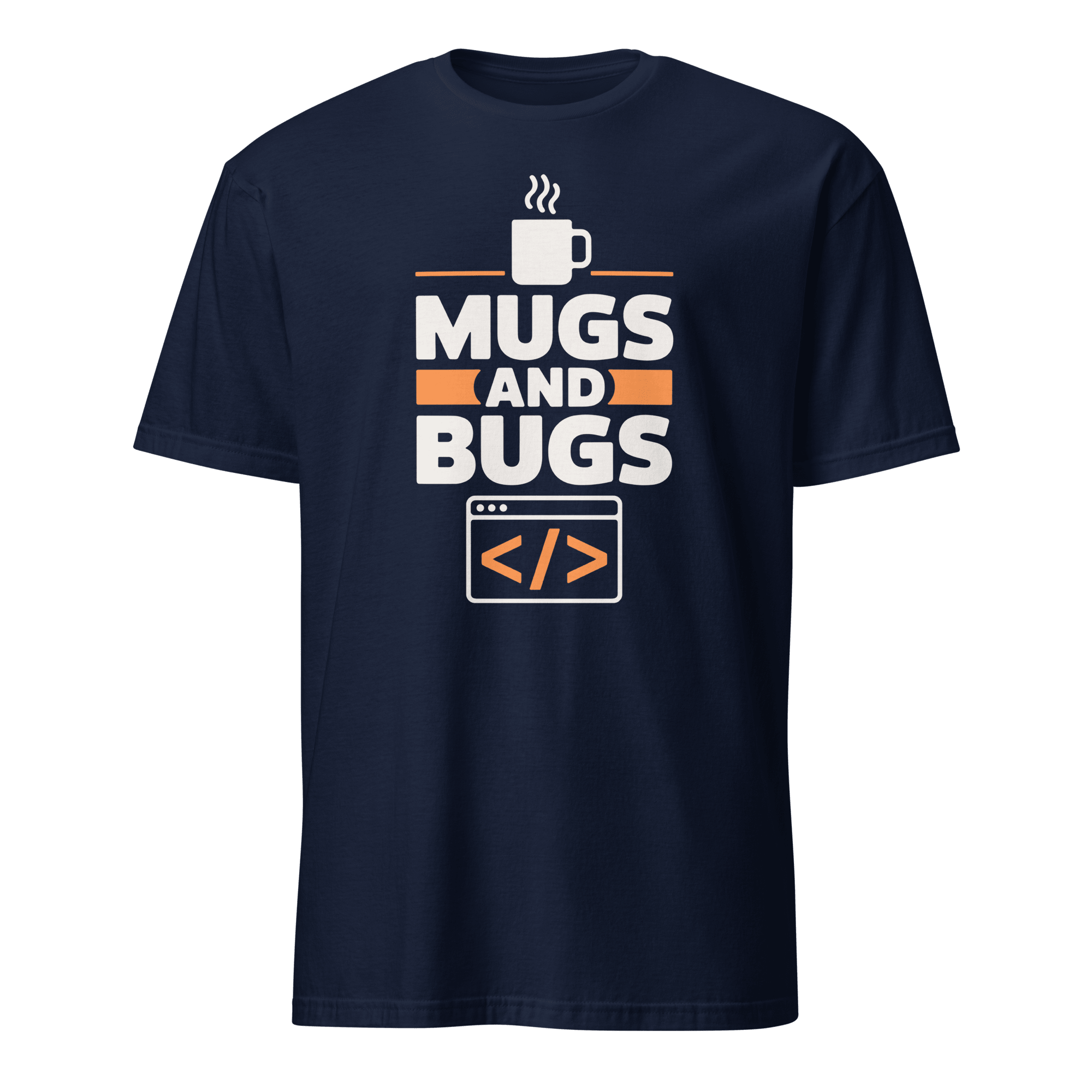 Coffee Mugs And Bugs bugs cartoon coffee - Developer T-shirt - techmerch.io