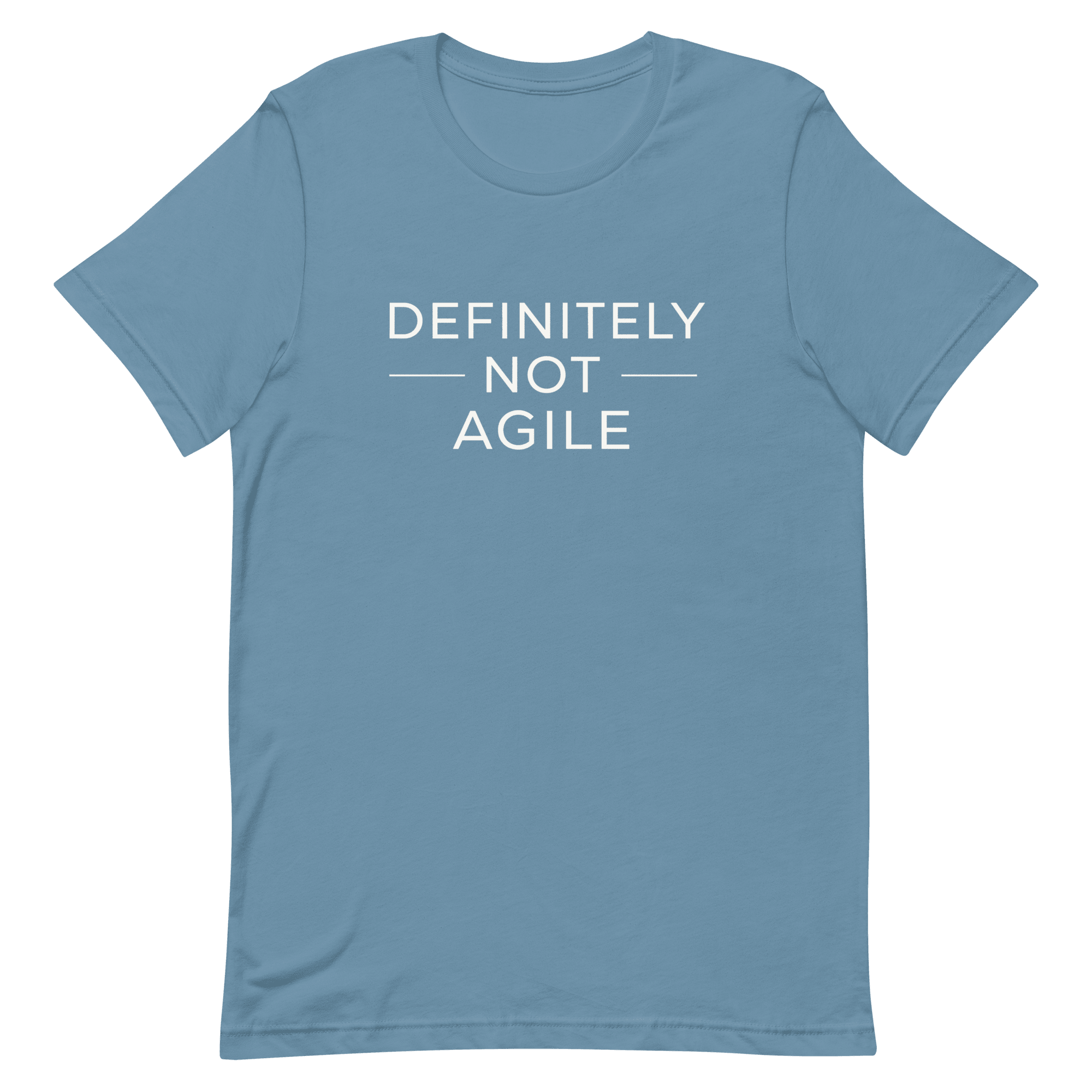 Definitely Not Agile agile full - search definitely not agile statement - Developer T-shirt - techmerch.io