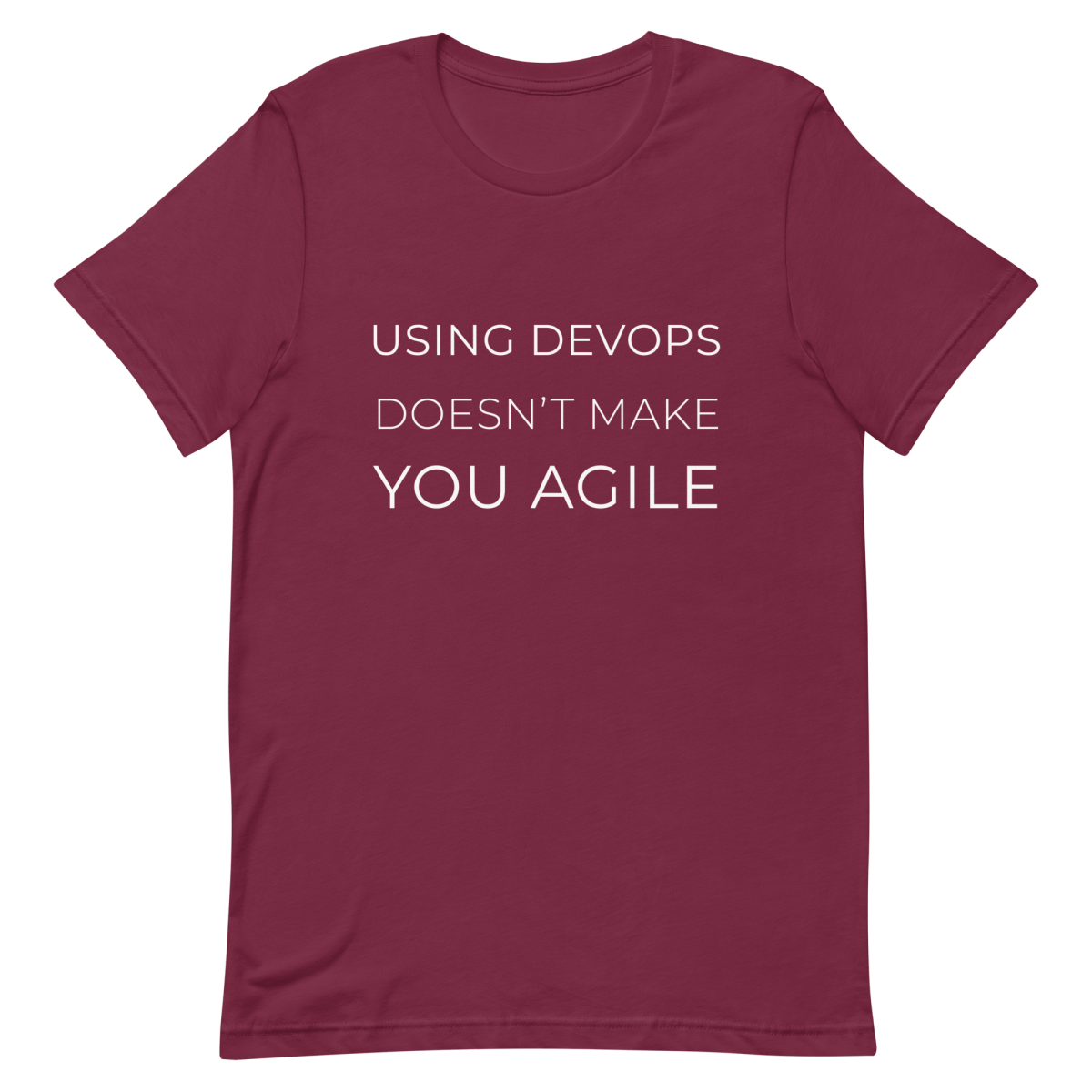 Devops ≠ Agile agile clever devops - Developer T-shirt - techmerch.io