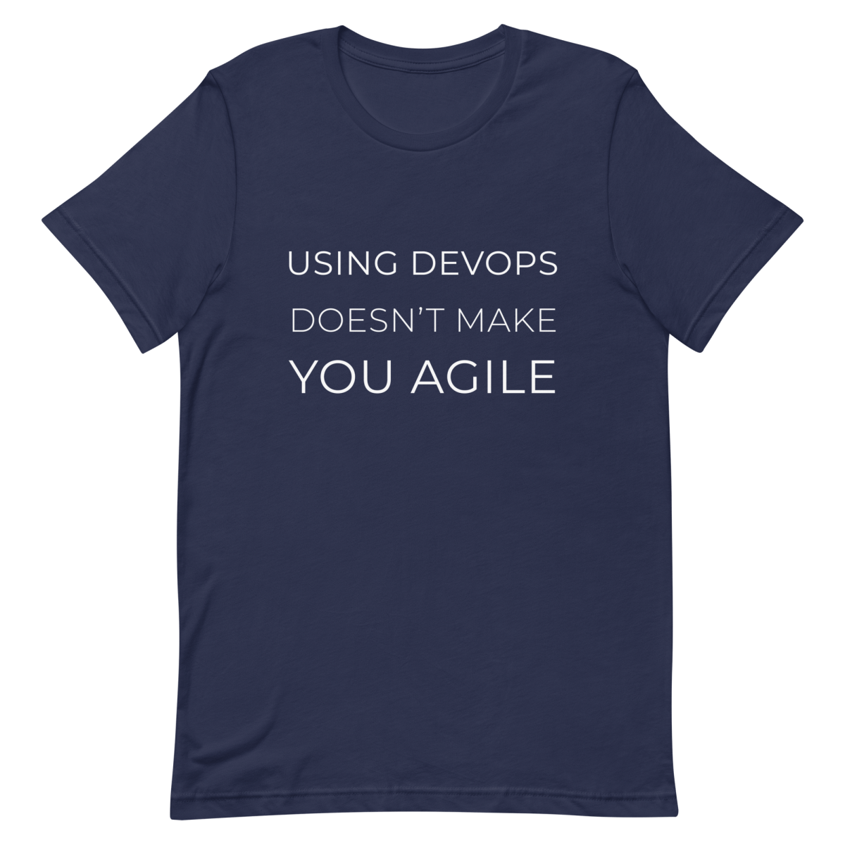 Devops ≠ Agile agile clever devops - Developer T-shirt - techmerch.io
