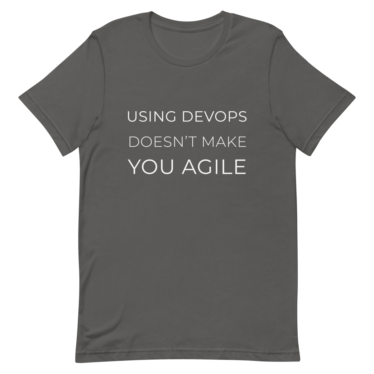 Devops ≠ Agile agile clever devops - Developer T-shirt - techmerch.io