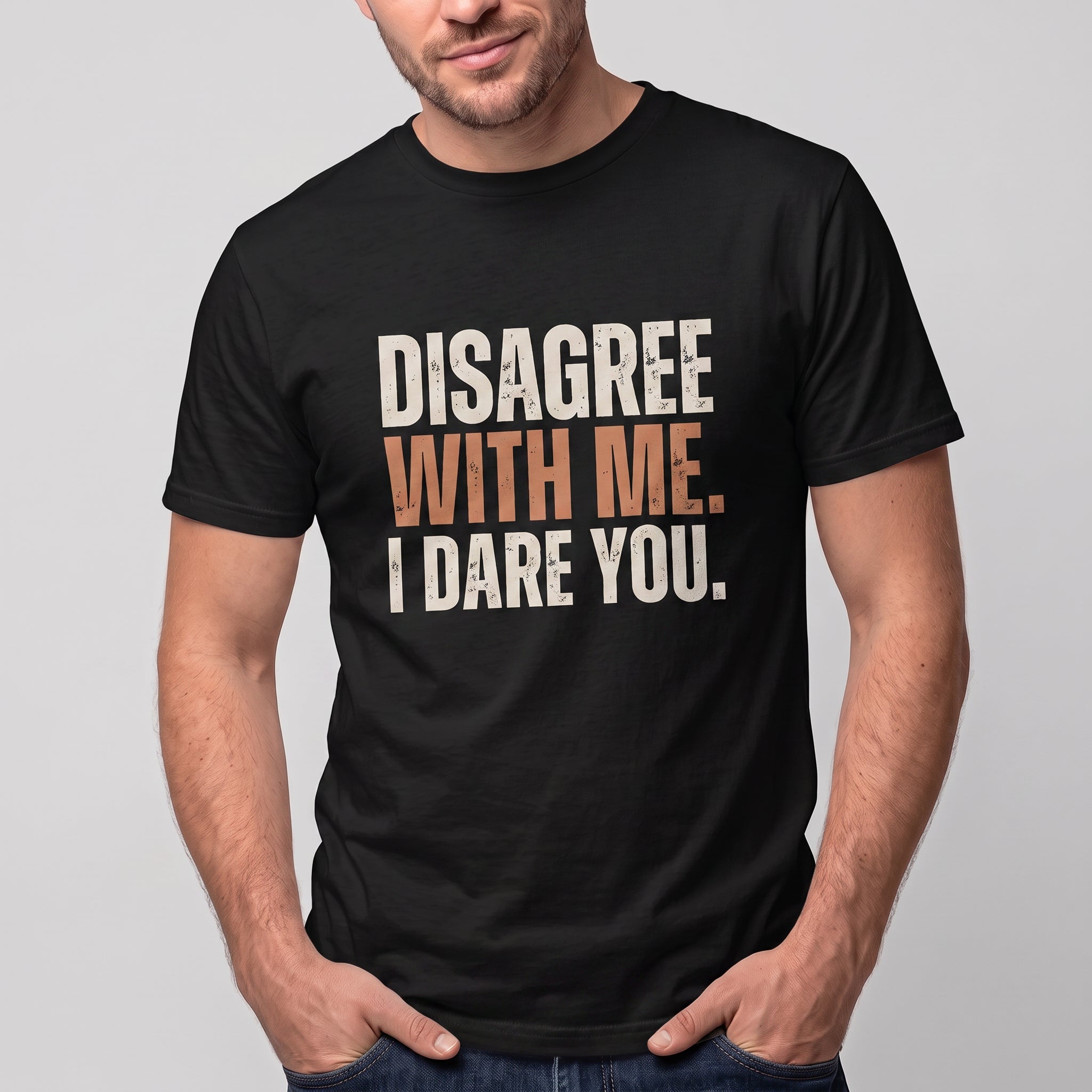 Disagree With Me ai deadpan full-search Disagree With Me I Dare You - Developer T-shirt - techmerch.io