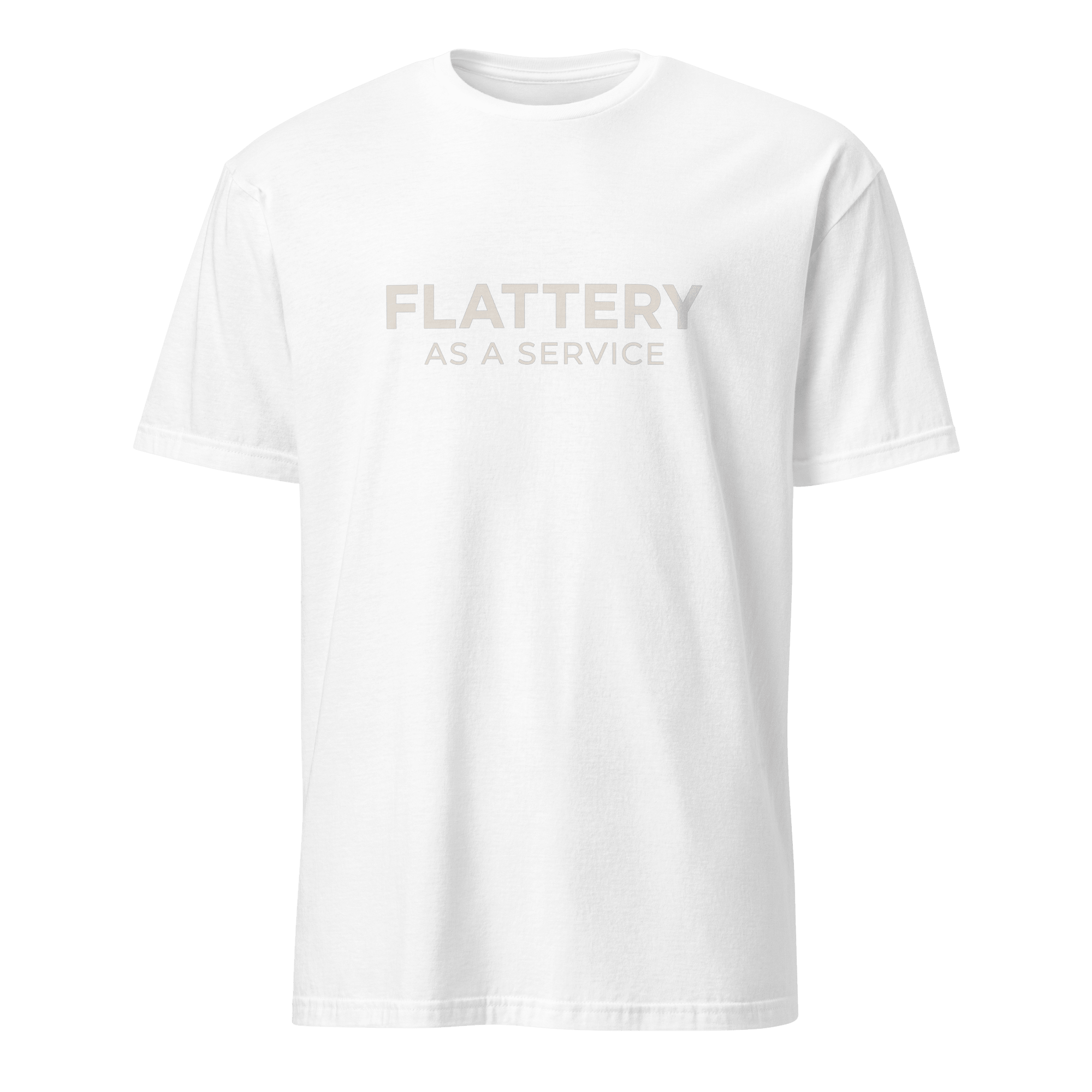 Flattery As A Service ai cloud full-search Flattery As A Service - Developer T-shirt - techmerch.io
