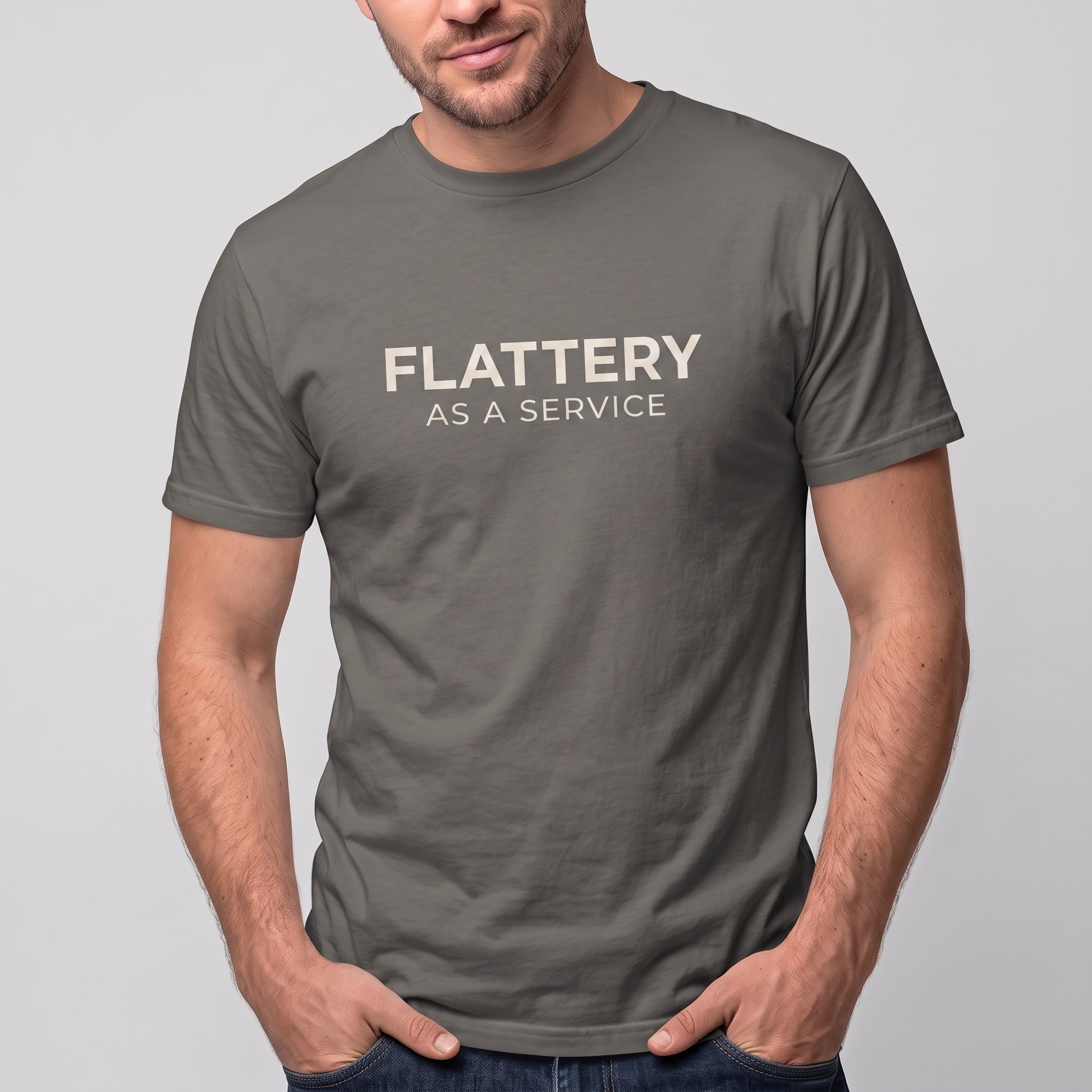 Flattery As A Service ai cloud full-search Flattery As A Service - Developer T-shirt - techmerch.io
