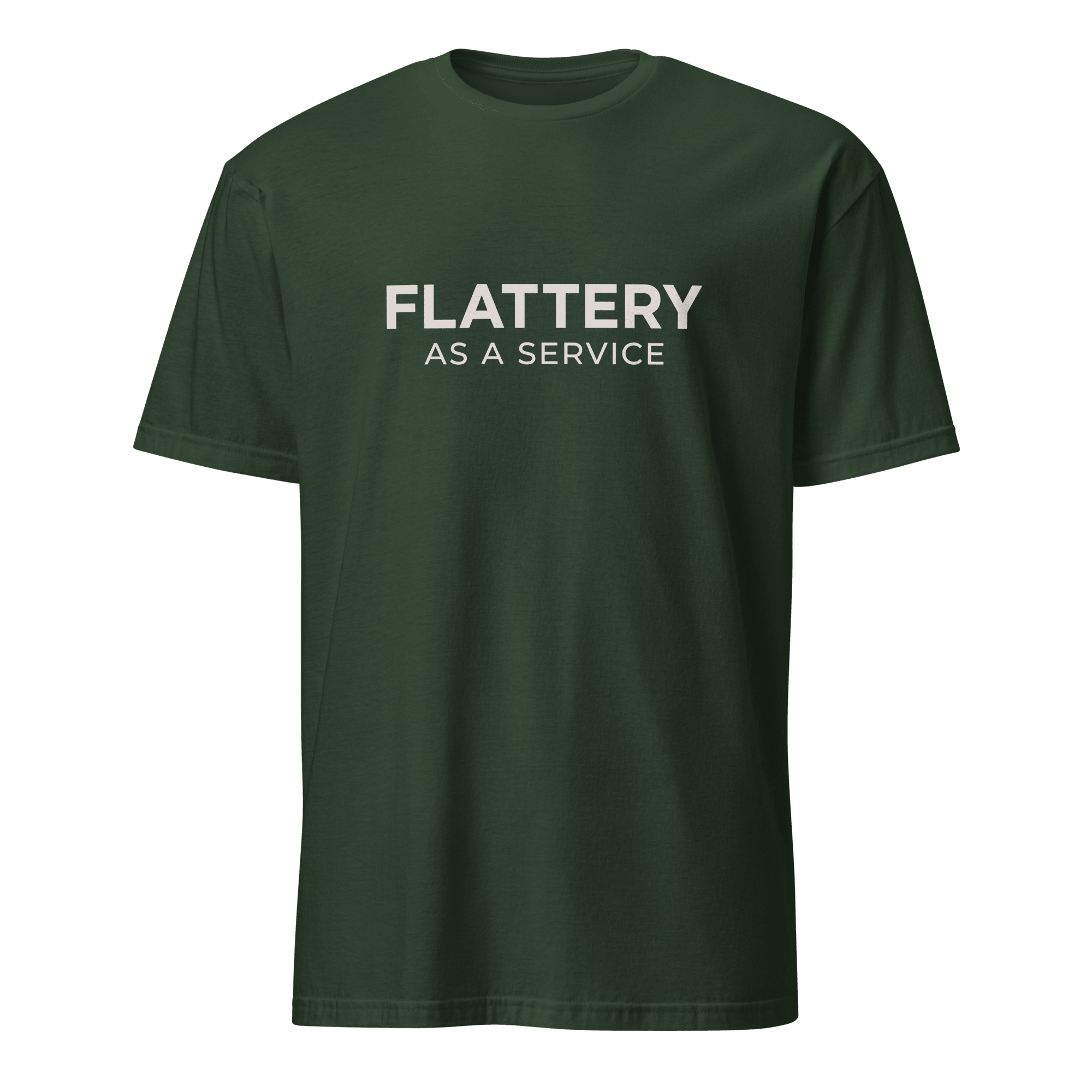 Flattery As A Service ai cloud full-search Flattery As A Service - Developer T-shirt - techmerch.io