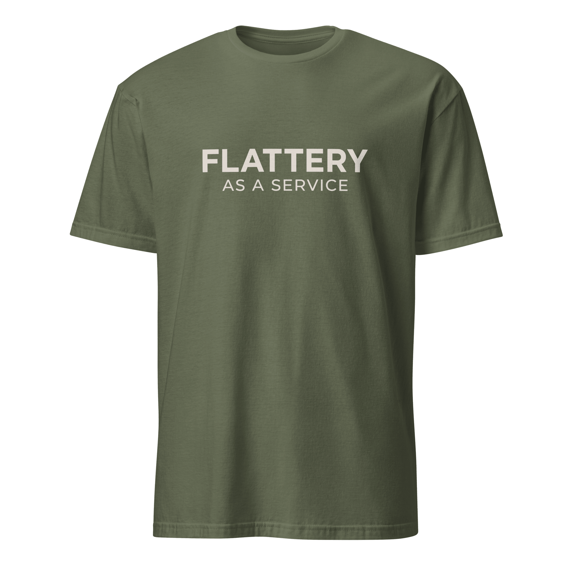 Flattery As A Service ai cloud full-search Flattery As A Service - Developer T-shirt - techmerch.io