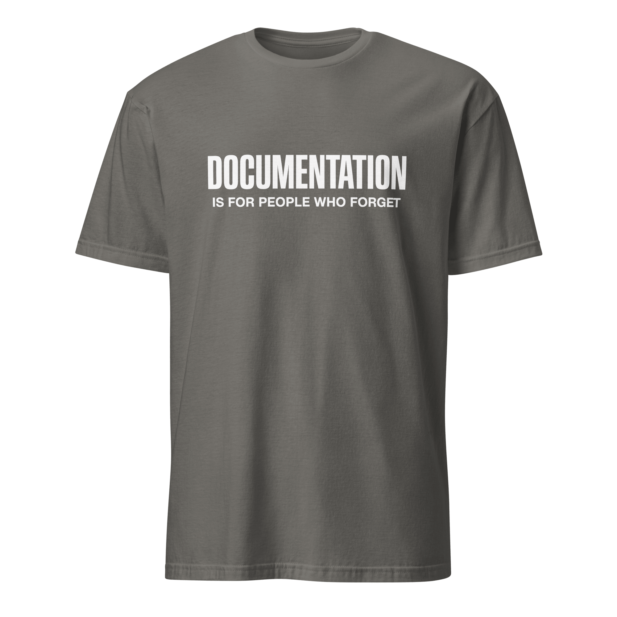 Forgetful Need Docs code full - search documentation is for people who forget hot - Developer T-shirt - techmerch.io