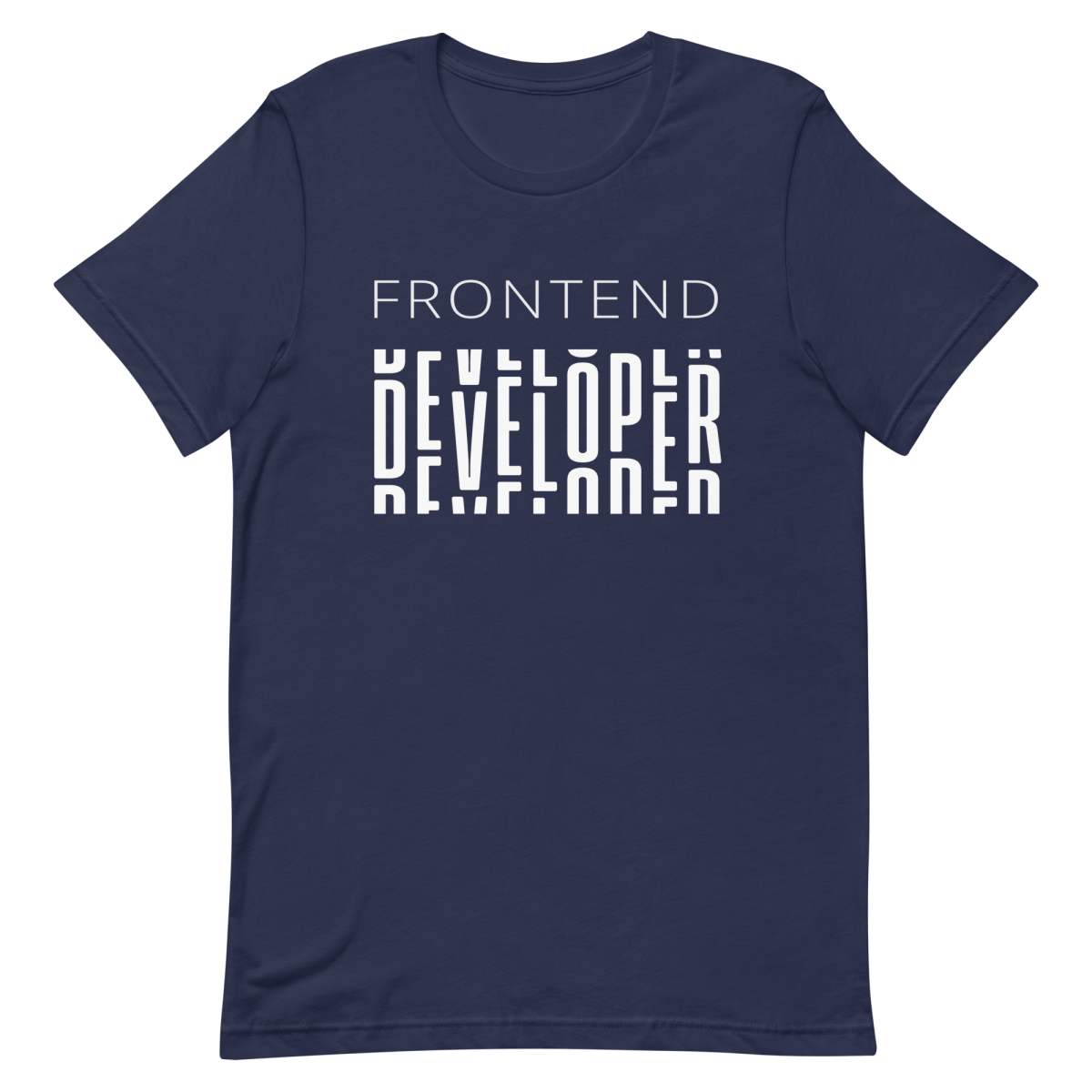 Frontend Developer coding developer frontend - Developer T-shirt - techmerch.io