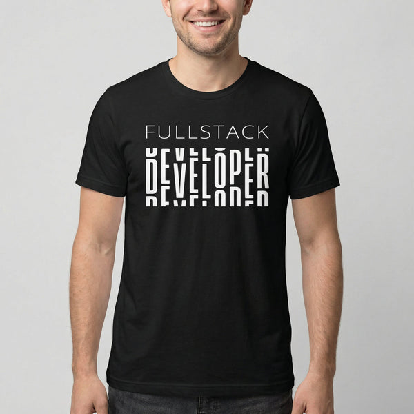 Fullstack Developer full - search fullstack developer fullstack statement - Developer T-shirt - techmerch.io