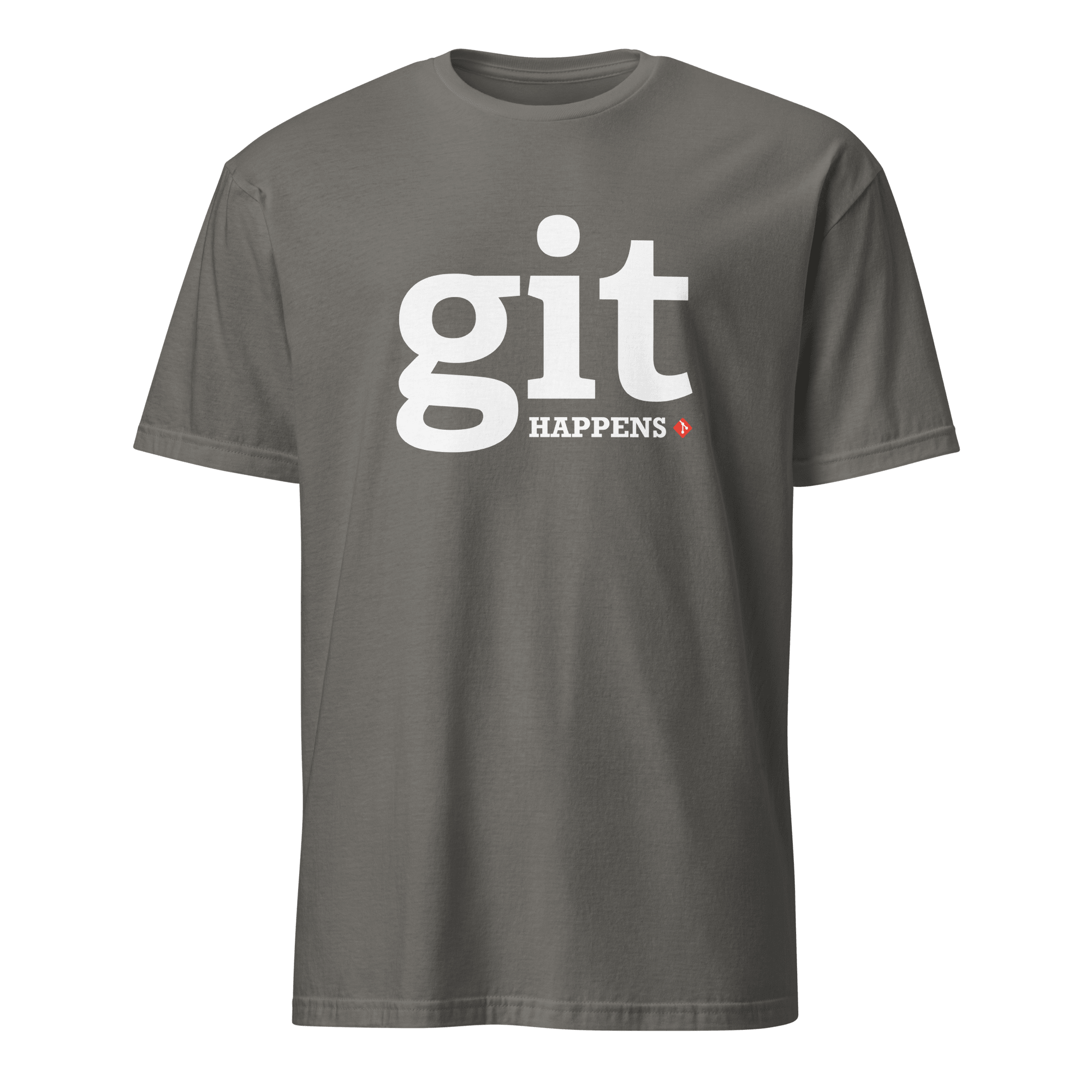 Git Happens deadpan full - search git happens git - Developer T-shirt - techmerch.io