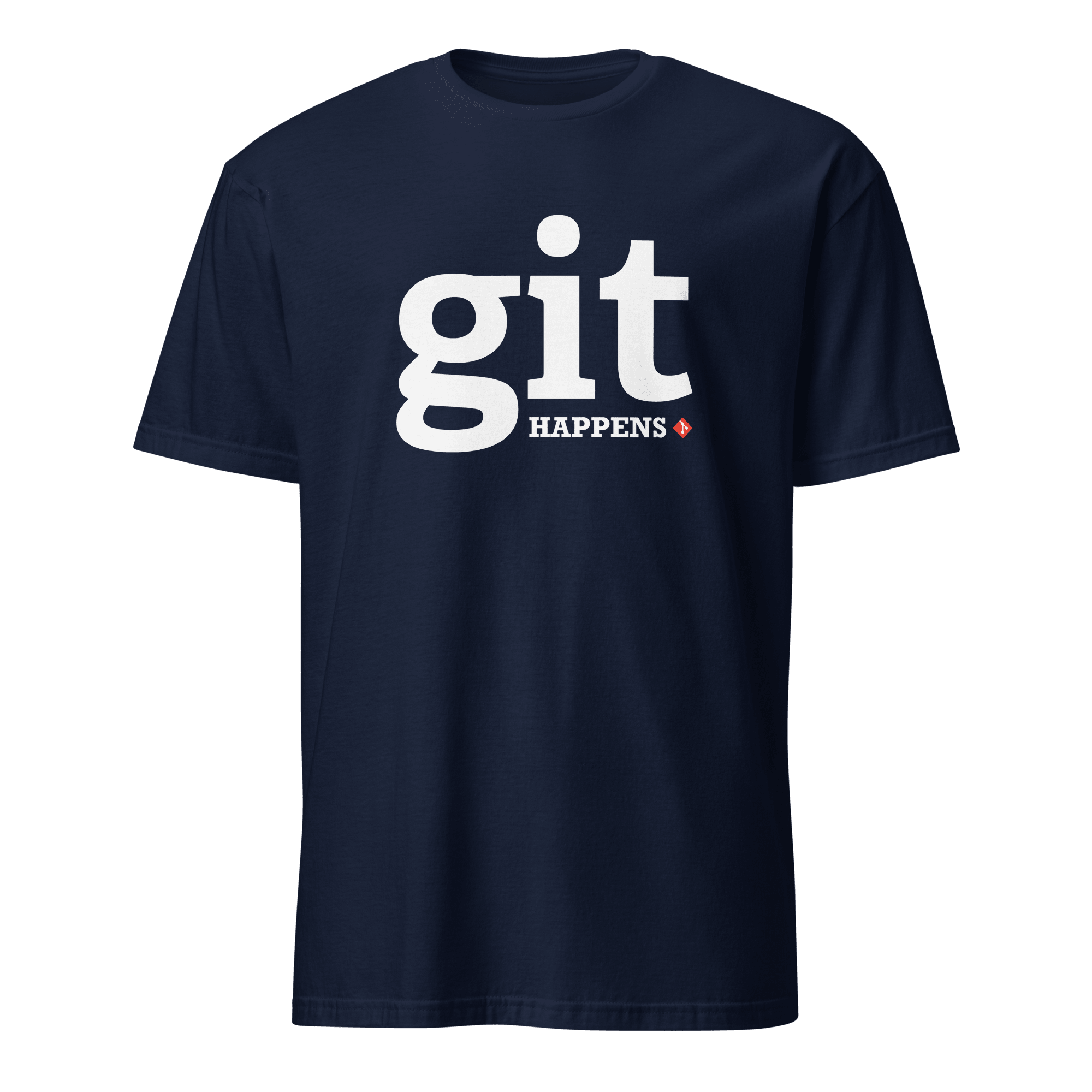 Git Happens deadpan full - search git happens git - Developer T-shirt - techmerch.io