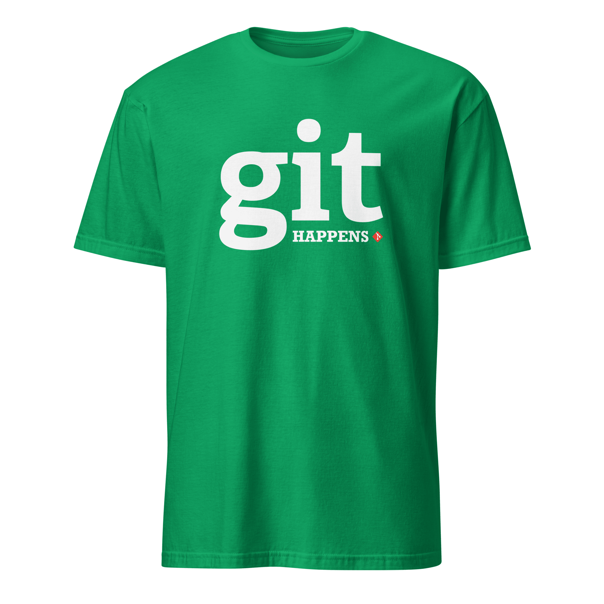 Git Happens deadpan full - search git happens git - Developer T-shirt - techmerch.io