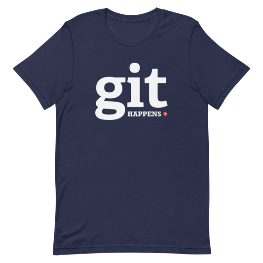 Git Happens coding developer funny - Developer T-shirt - techmerch.io