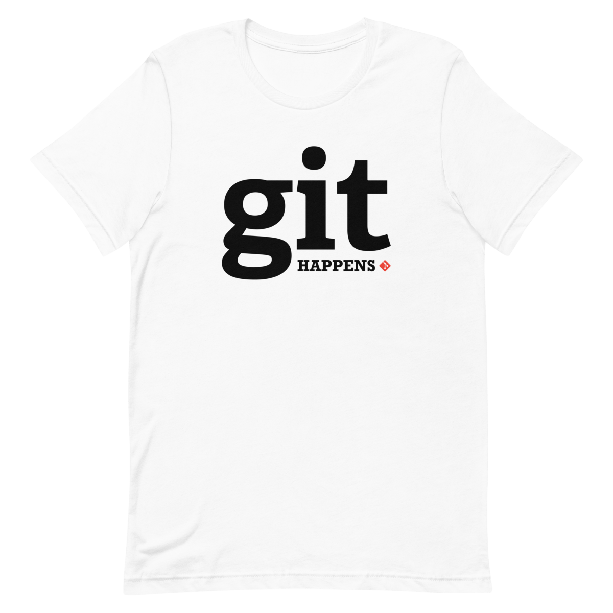 Git Happens coding developer funny - Developer T-shirt - techmerch.io