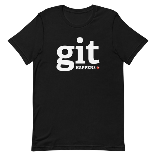 Git Happens coding developer funny - Developer T-shirt - techmerch.io
