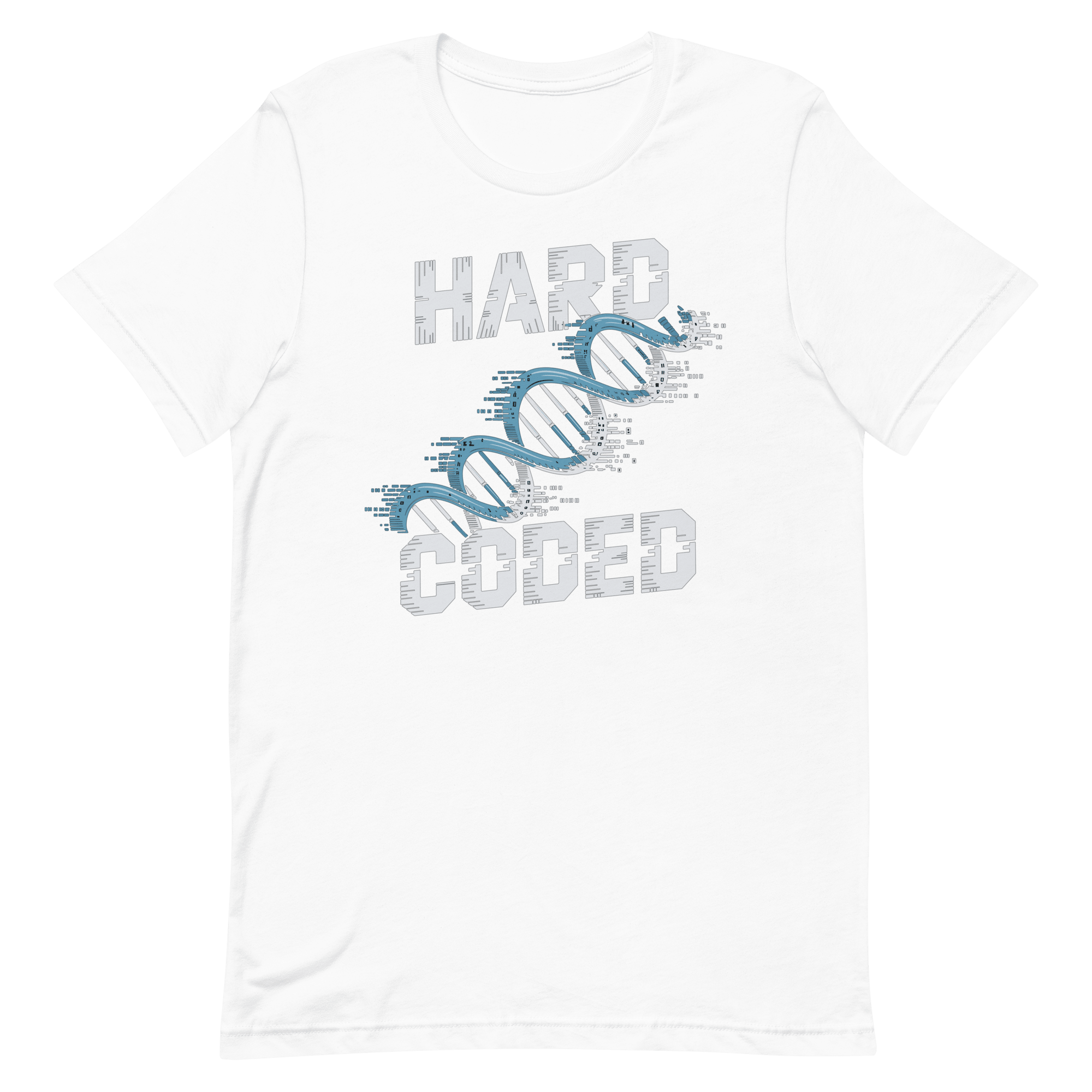 Hard Coded code deadpan full - search hard coded - Developer T-shirt - techmerch.io