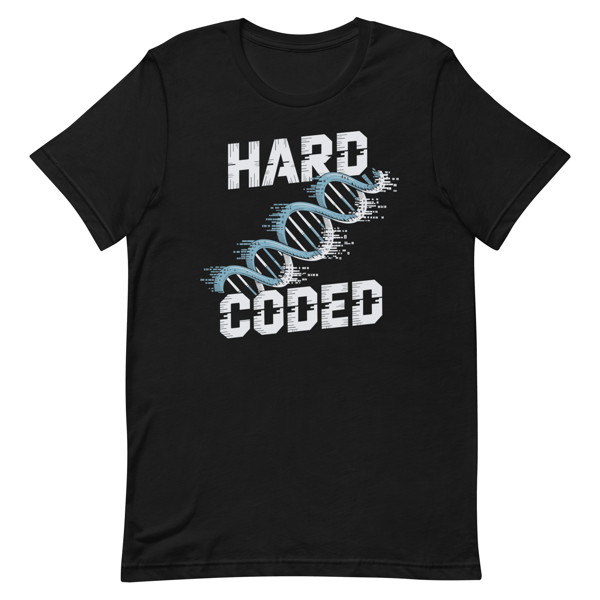 Hard Coded code deadpan full - search hard coded - Developer T-shirt - techmerch.io