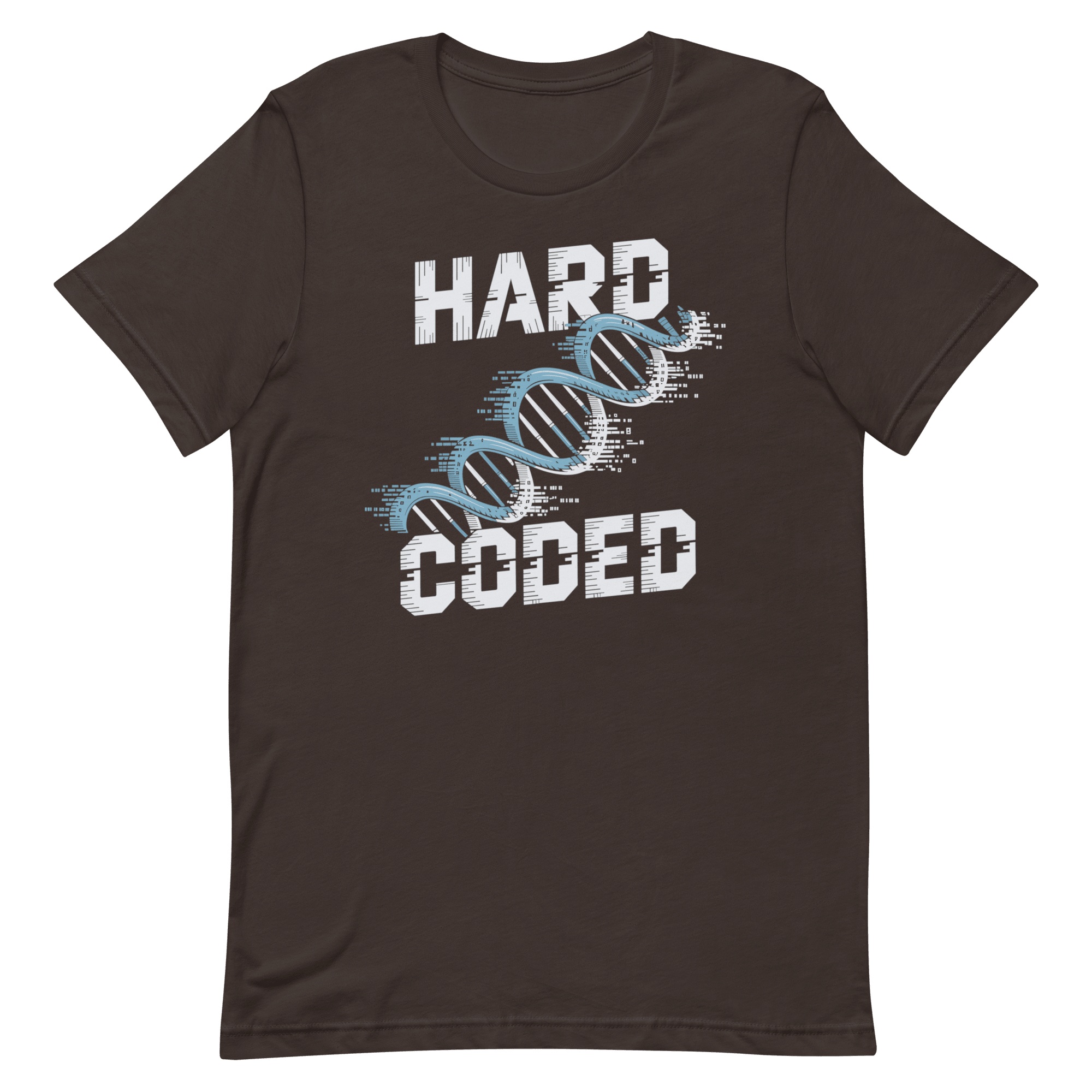 Hard Coded code deadpan full - search hard coded - Developer T-shirt - techmerch.io
