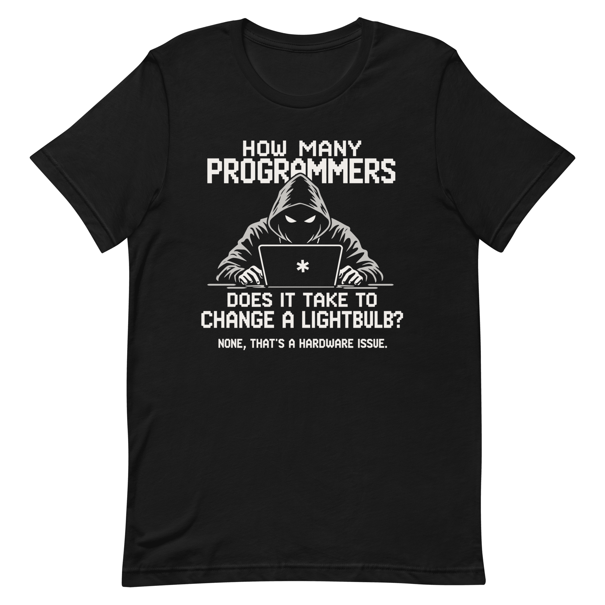 Hardware Issue cartoon code deadpan - Developer T-shirt - techmerch.io