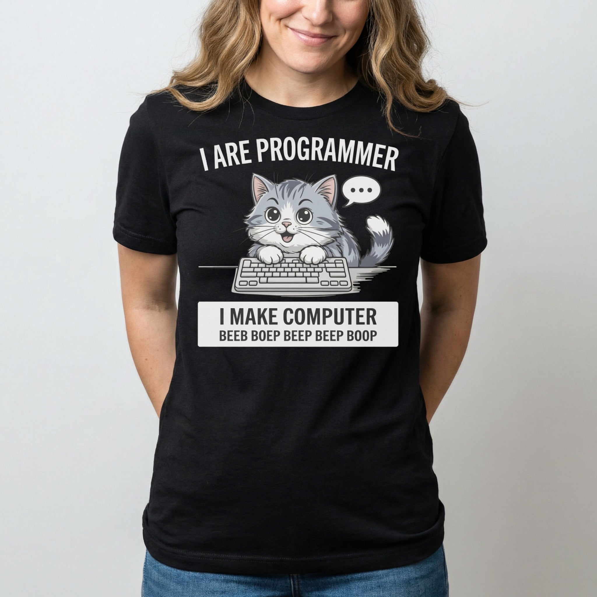 I Are Programmer cartoon code full - search i are programmer - Developer T-shirt - techmerch.io