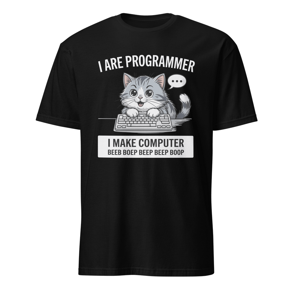 I Are Programmer cartoon code full - search i are programmer - Developer T-shirt - techmerch.io