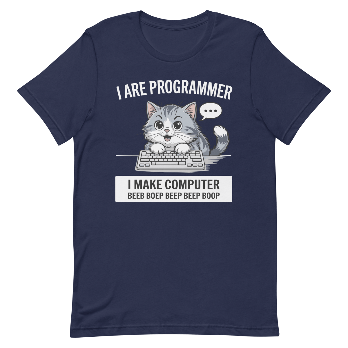 I Are Programmer cartoon coding cute - Developer T-shirt - techmerch.io