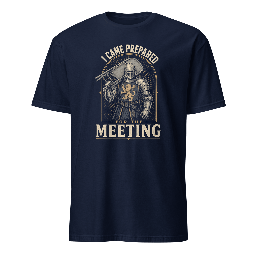 I Came Prepared agile cartoon full-search I Came Prepared For The Meeting - Developer T-shirt - techmerch.io
