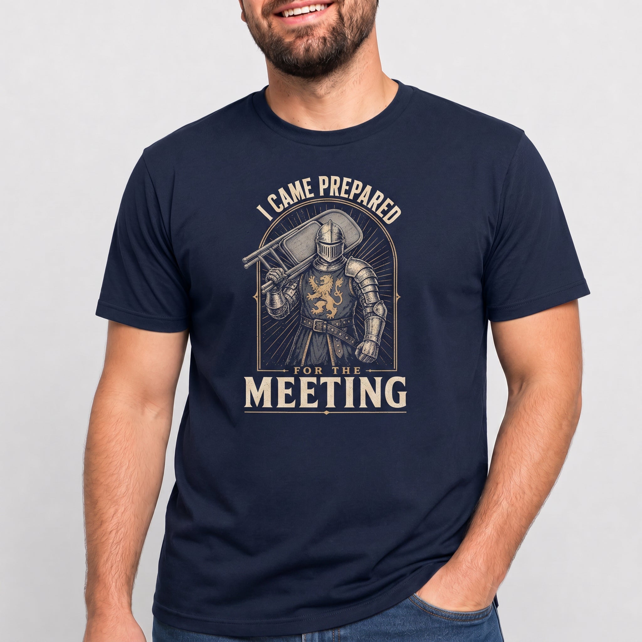 I Came Prepared agile cartoon full-search I Came Prepared For The Meeting - Developer T-shirt - techmerch.io