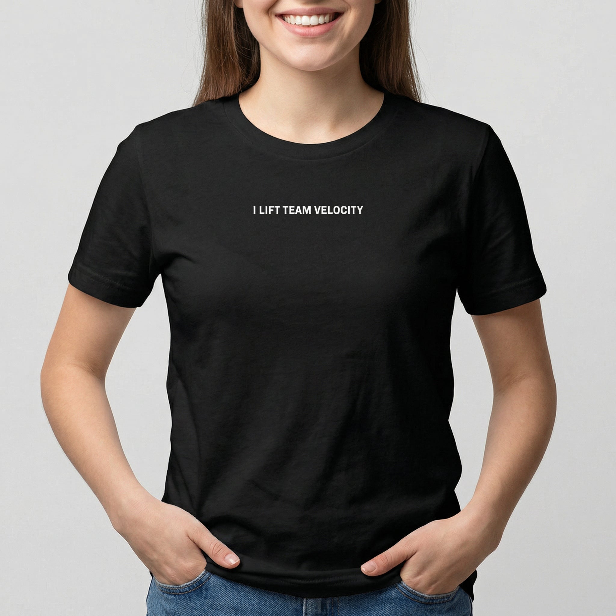 I Lift Team Velocity agile full - search i lift team velocity statement - Developer T-shirt - techmerch.io
