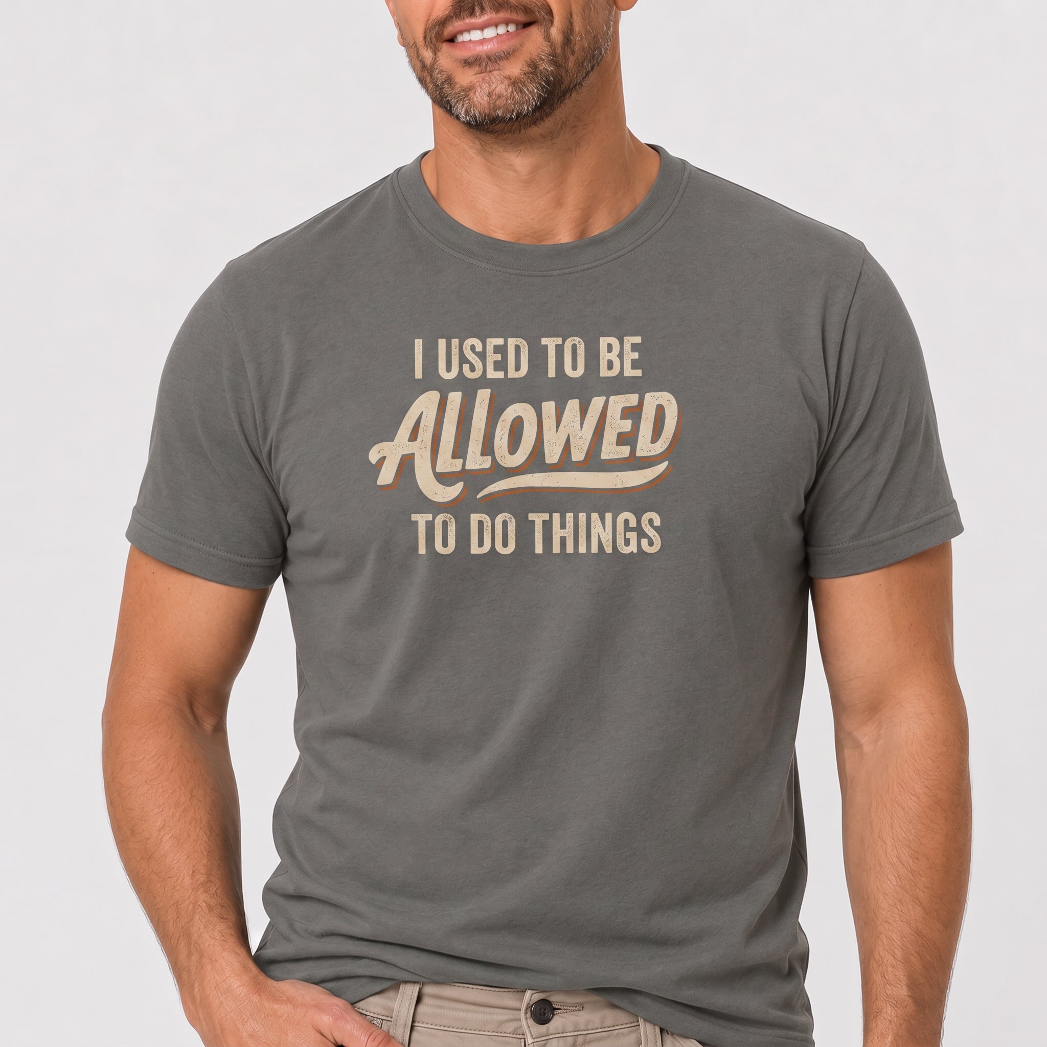 I Used To Be Allowed agile devops full-search I Used To Be Allowed To Do Things - Developer T-shirt - techmerch.io