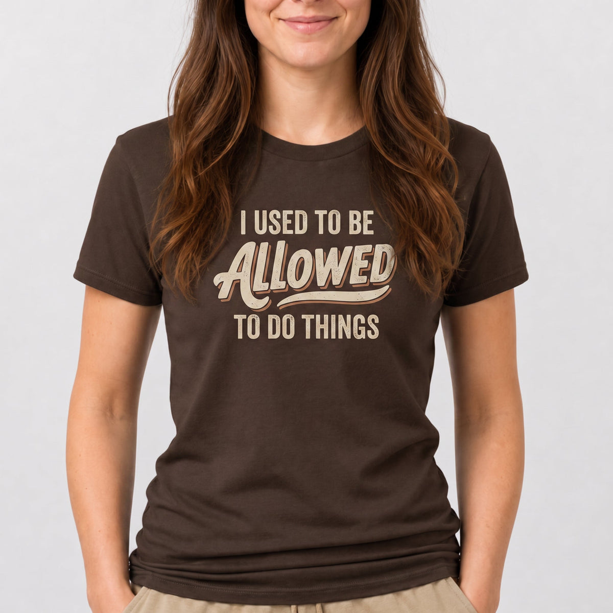 I Used To Be Allowed agile devops full-search I Used To Be Allowed To Do Things - Developer T-shirt - techmerch.io