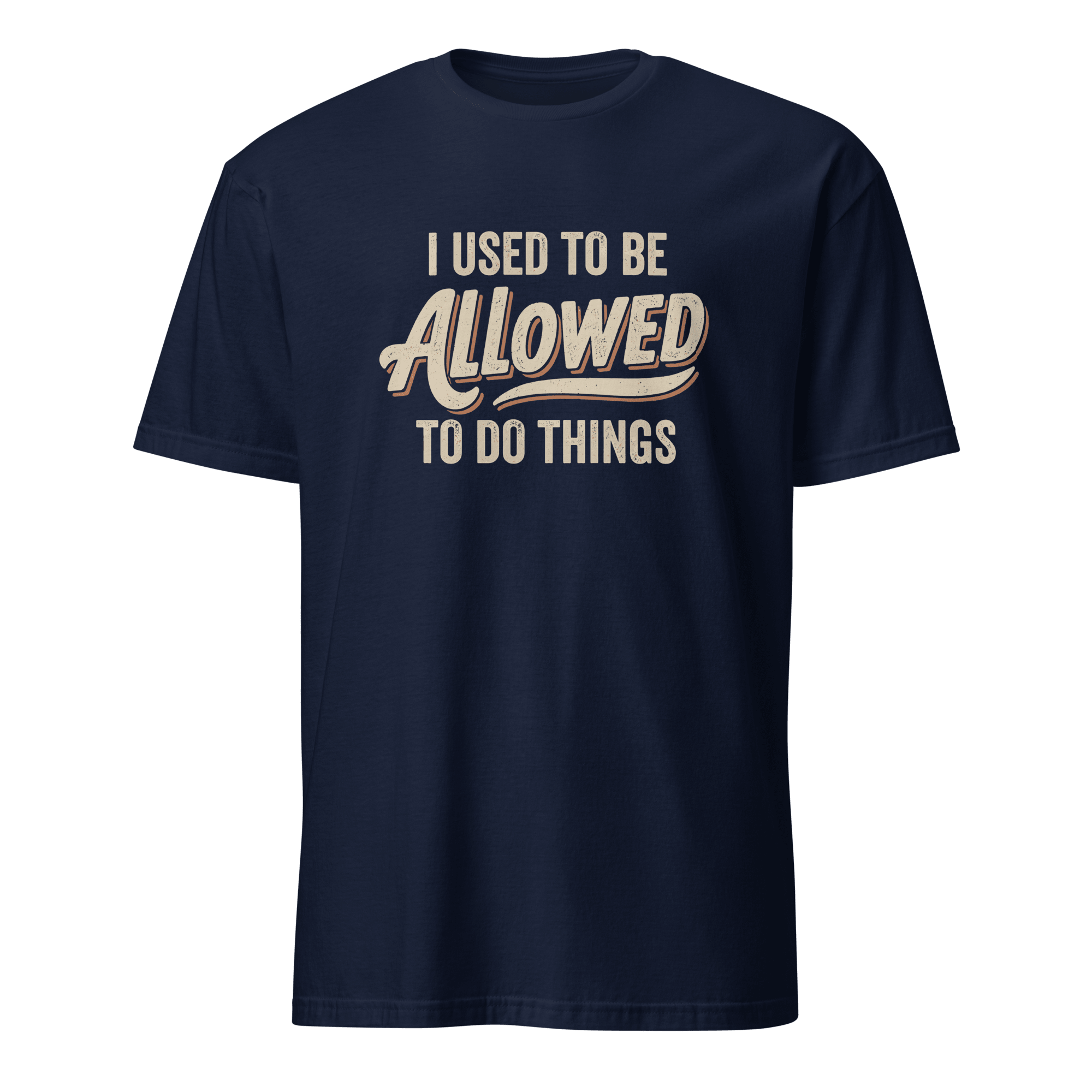 I Used To Be Allowed agile devops full-search I Used To Be Allowed To Do Things - Developer T-shirt - techmerch.io