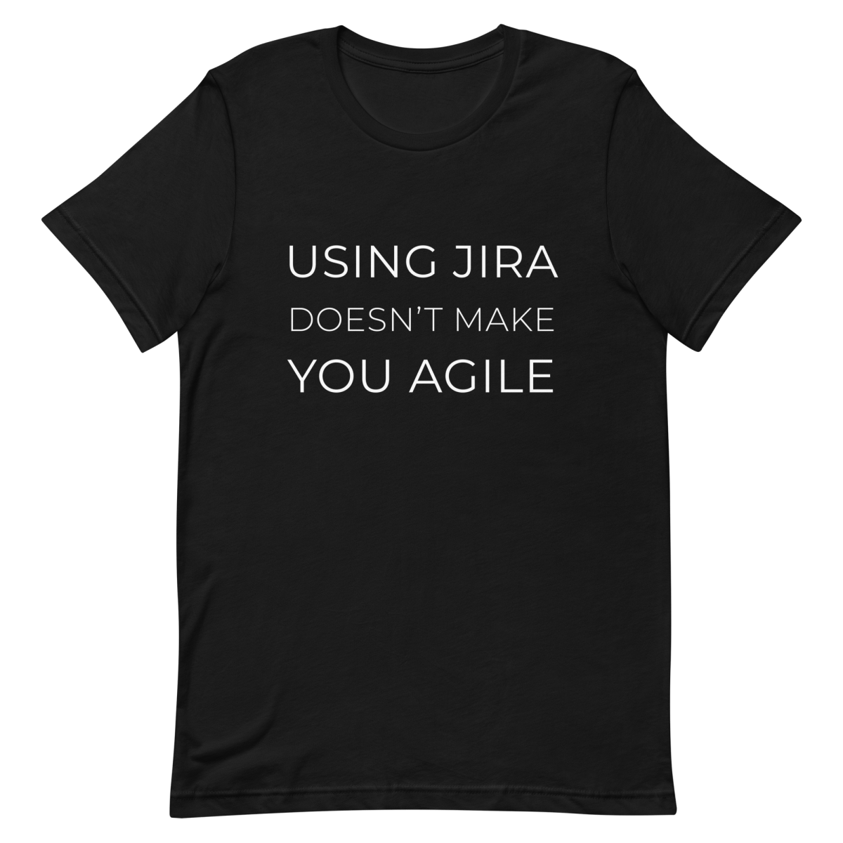 Jira ≠ Agile agile clever devops - Developer T-shirt - techmerch.io