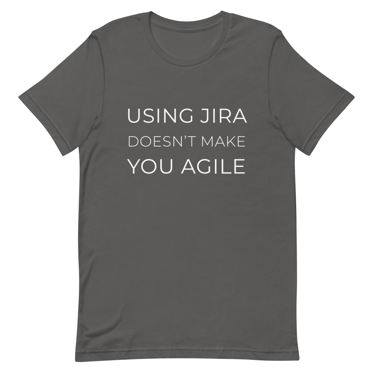Jira ≠ Agile agile clever devops - Developer T-shirt - techmerch.io