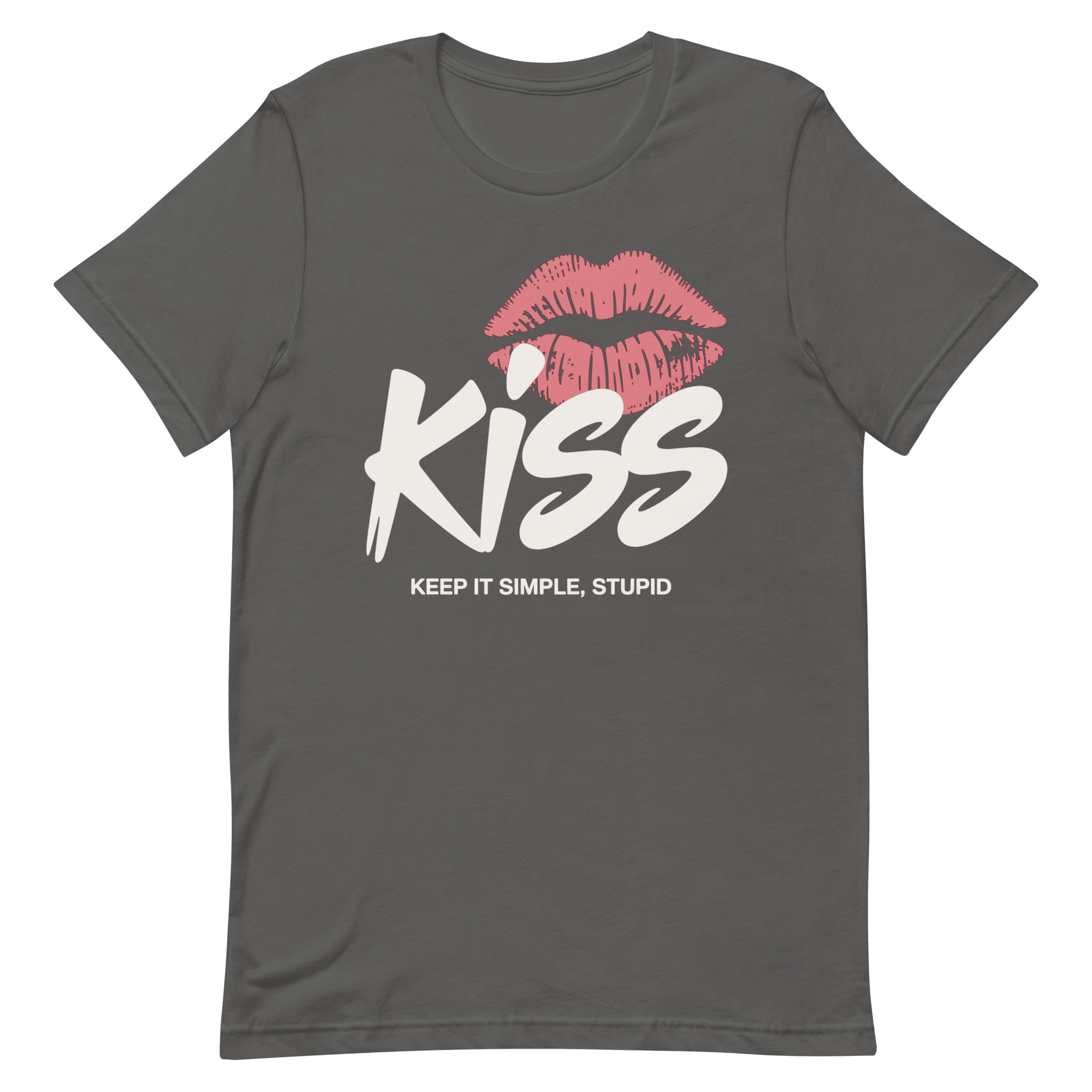 KISS Keep It Simple architecture full - search kiss keep it simple stupid minimalist - Developer T-shirt - techmerch.io